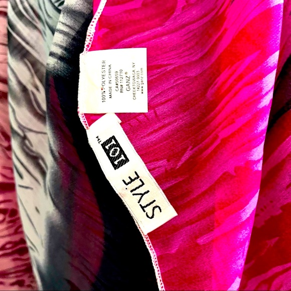 PINK OPEN SHAWL STYLE 101 - Picture 5 of 5